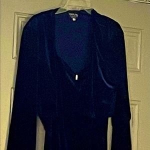 2 Piece Formal Purple Velvet Dress!